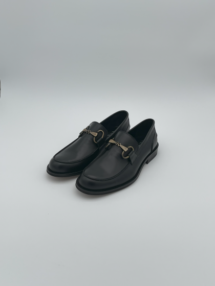 Leather loafers