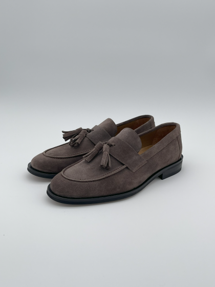 Suede loafers